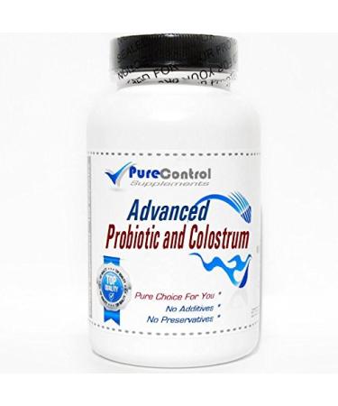Advanced Probiotic and Colostrum // 200 Capsules // Pure // by PureControl Supplements