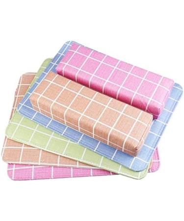 Jalzdieod 1 Set Hand Cushion Holder Soft PU Leather Sponge Arm Rest Design Nail Pillow Manicure Art Beauty Mat Pad-Pink - Buy Online on GoSupps.com