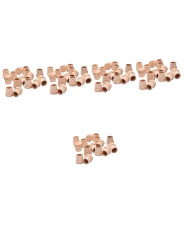 Healvian 100 STK MOXA fire extinguish fire extinguishers for home Moxa fire wooden extinguisher Moxibusion-fire extinguish moxa made of wood extinguishing cap for moxa moxibusization device ai zhu