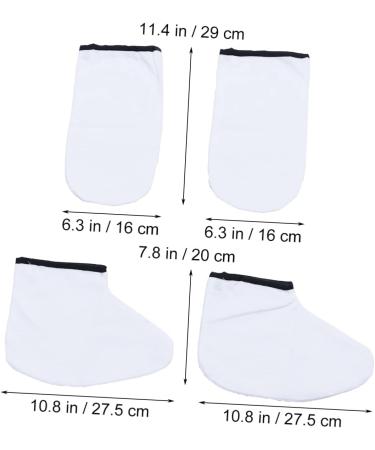 FRCOLOR 6 Pairs Moisturizing Work Gloves Paraffin Bath Cloth Gloves Wax Gloves Wax Bath Hand Mitts Insulated Gloves Wax Bath Gloves Heat Tanning Mitt Keep Warm Insulation Cotton - Buy Online on GoSupps.com