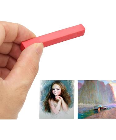 Restokki Hair Dyeing Chalk Hair Chalk Comb Non-Toxic Washable Hair Dye Crayon Salon Set Disposable Hair Dye Stick Suitable For Girls Children And Adolescents (12Colors) - Buy Online on GoSupps.com