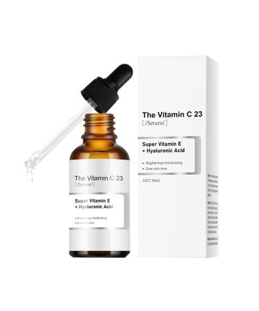 Face Serum for Women - 23% Vitamin C Serum For Face - Face Serum for Removes Dark Spots - Hydrating Hyaluronic Acid Serum - Anti Aging and Fade Fine Lines 30ml