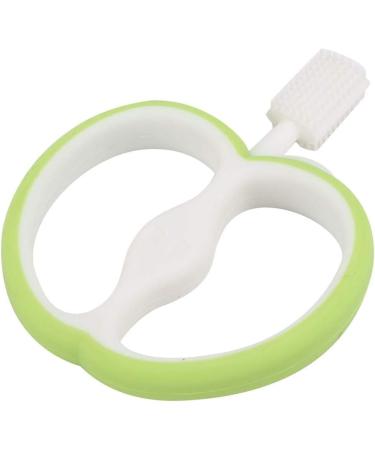 Baby Toothbrush Silicone Oral Care Fruit Shape Teeth Cleaner Toothbrush Children Kid for Baby Infants(green) - Buy Online on GoSupps.com