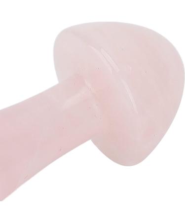 Gua Sha Massage Stones with Mushrooms Skin Care Blood Circulation Professional Mushroom Shoulder Massager for Women (Rose Quartz) - Buy Online on GoSupps.com