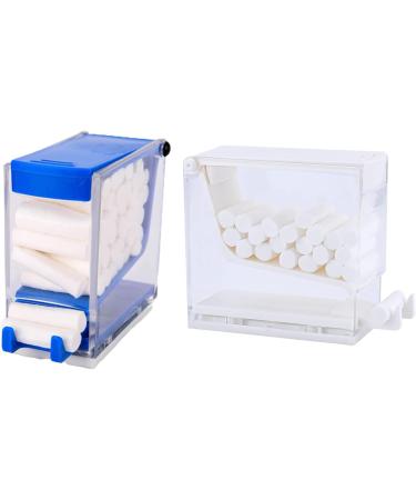 Transparent Cotton Roller Holder - Hygienic Organizer for Clinics & Home Use | Dental Cotton Roller Storage Box - Buy Online on GoSupps.com