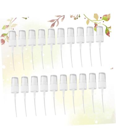 HAPINARY 20pcs Pump Head Essential Oil Sprayer Tops Mason Jar Soap Pump Bottle Pump Perfume Spray Bottle Hand Wash Dispenser Perfume Refill Pump White Lotion Travel Perfume Bottle 12.00X2.00X2.00CM White - Buy Online on GoSupps.com