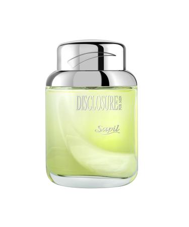 Sapil Disclosure Perfume for Men - Long-lasting Dubai Cologne 3.4 Oz (100 ml) - Woody Spicy Arabic Fragrance for Everyday Wear - Enticing Men's Fragrance from Dubai