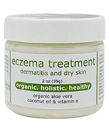 Made from Earth Eczema Cream for Dry Dermatitis Skin with Aloe & Vitamin E 2oz
