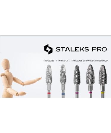 STALEKS PRO Carbide Nail Drill Bit Corn Type Blue Hardness 5mm Head Diameter 13mm - Buy Online on GoSupps.com