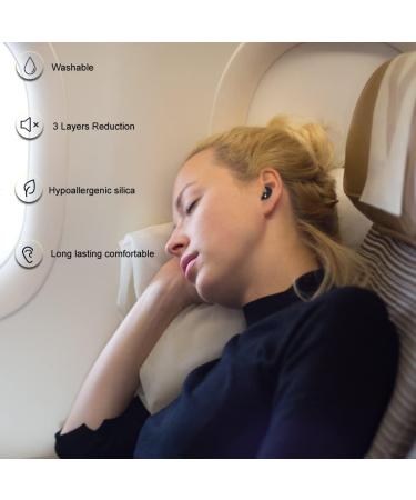 XOMSIZE Noise Cancelling Earplugs for Sleeping, Snoring, Traveling - Soft Silicone & Foam Hearing Protection - Buy Online on GoSupps.com