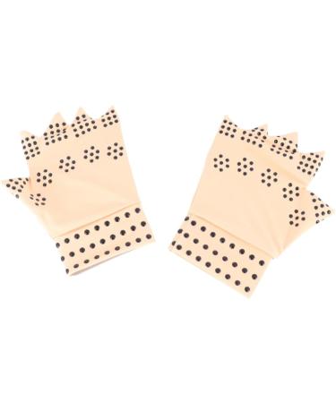 Healeved Magnetic Therapy Half-Finger Gloves - 2 Pairs Anti-Glove Protection for Pain Relief - Buy Online on GoSupps.com
