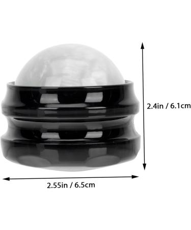 Beavorty 2 STK Massage Globe | Fascia Tool for Body | Essential Oils & Full Body Massage Device | Handheld Office & Foot Relief | Fitness Ball | Synthetic Resin - Buy Online on GoSupps.com