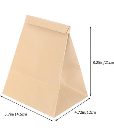 10pcs Kraft Paper Disposable Vomit Bags for Travel & Outdoors - Emesis Bag for Car & Morning Sickness - Buy Online on GoSupps.com