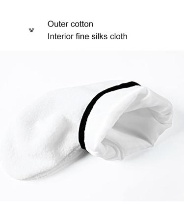 Demeras Foot Paraff 26x19x3 Paraffin Wax Therap Booties Cotton Foot Care Heat Preservation Wax Therap Booties - Buy Online on GoSupps.com