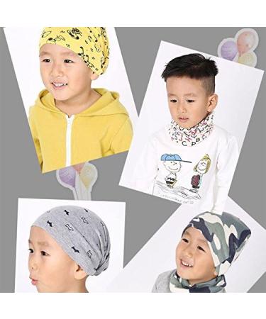 Fablcrew Kid's Soft Cartoon Pattern Warmer Scarf Yellow - Buy Online on GoSupps.com