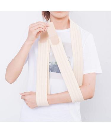 Milisten Arm Sling Elbow Brace | Adjustable Shoulder Immobilizer & Medical Support for Children | Beige Gambrel Design - Buy Online on GoSupps.com