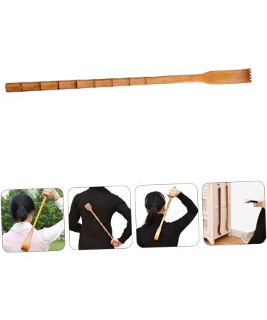 Frcolor Long Handle Back Scratcher - Foldable Wooden Massager for Itching Relief Scratchy Tool for Comfortable Tickling - International Shipping Available - Buy Online on GoSupps.com