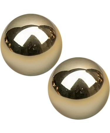 JECOMPRIS 6 STK Gymnastics Balls - Hand Massage Device Metal Fitness Balls for Hand Therapy & Rolling Copper Brass Massage Balls - Buy Online on GoSupps.com