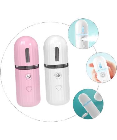 Baluue 2pcs Moisturizing Sprayer Moisturizing Spray Bottle Travel Humidifiers Nano Mist Sprayer Plating - Buy Online on GoSupps.com