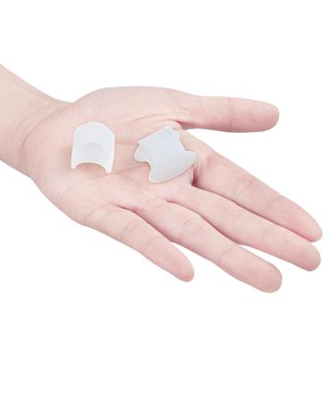 Gel Toe Separators & Straightener for Overlapping & Hammer Toes, Bunion Relief & Pinky Toe Spacers - Electric File for Feet, Light Blue - Buy Online on GoSupps.com