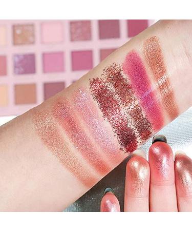 18-COLOR Nude Eyeshadow Palette - Blendable, Long-lasting Shimmer & Matte Shades - Buy Online on GoSupps.com