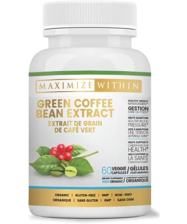 Maximize Within Green Coffee Bean Extract 60 ct - Buy Online on GoSupps.com