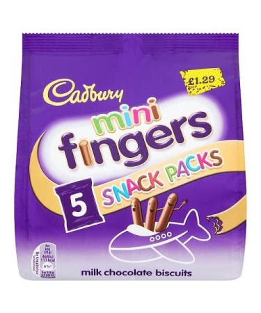 Cadbury Cadbury Mini Fingers Snack Pack 115g