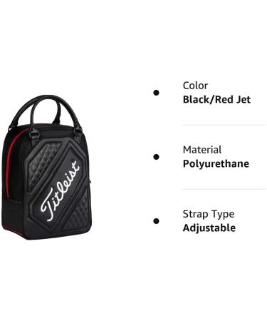 Titleist Golf Shag Bag - Black/Red Jet | Premium Quality for Ultimate Convenience - Buy Online on GoSupps.com