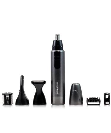 URBANER Beard Trimmer for Men Waterproof Grooming Kit Portable Nose and Ear Hair Clippers 6 Pieces Set Battery Included Mustache Trimmer Gift for Men MB-980