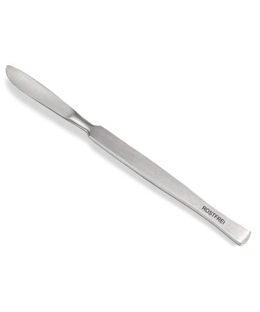 Professional hornhauber Summary Skalpell cream-scrub made of stainless steel corneal remover pedicure scratch for the gentle removal of the cornea for foot care 17 cm (model 3)