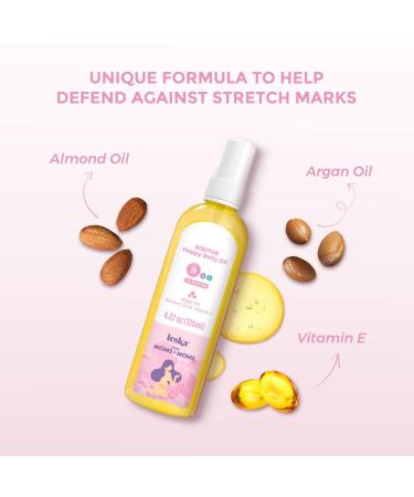 LESKA Maternity Belly Oil | STAGE A SOOTHE Happy Belly Anti-Itch Oil | Pregnancy Months 1-5 | Complete 3 Stage Pregnancy Skin Care System | New Mom Gifts | 4.22oz - Buy Online on GoSupps.com