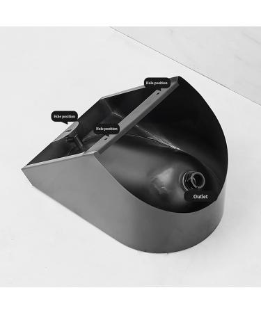 Household Items Universal Flushing Type Men's Urinal Automatic Induction Bathroom Adult Stainless Steel Urinal Anti-Odor and Anti-Overflow Wall-Mounted Toilet Urinal Hote - Buy Online on GoSupps.com