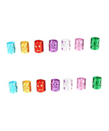 140-Piece Sets Dreadlocks Braided Beads Hair Accessories Hair Clips Regenerating Face Spray Cuffs Hair Clips Rings Dreadlock Crochet Hook Pirate Headband Supplies
