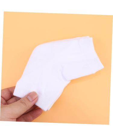 FRCOLOR 2 Pairs Heel Socks Rough Calluses Socks Heel Sleeves Protectors feet Repair Socks Heel Anti-Crack Socks moisturizing Socks Gel Socks White Breathable Casual Socks Men and Women Size 1 - Buy Online on GoSupps.com