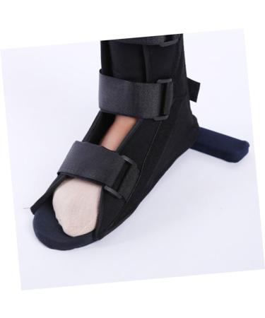 Foot Brace Support - Ankle Stabiliser Boot for Sprains | Child L Black Ankle Brace & Fixed Shoes for Ultimate Support - Buy Online on GoSupps.com