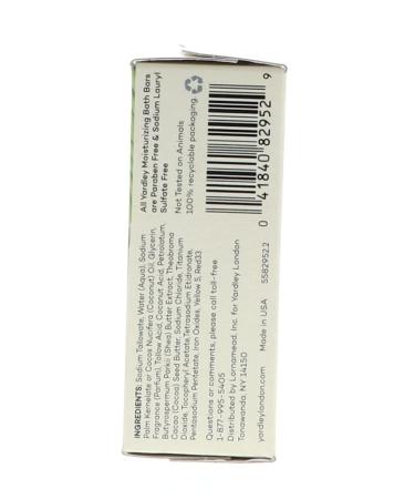 Yardley Bath Bar Cocoa Butter 4 oz (Pack of 2) - Hydrating & Nourishing Soap for Glowing Skin | Ships Internationally - Buy Online on GoSupps.com