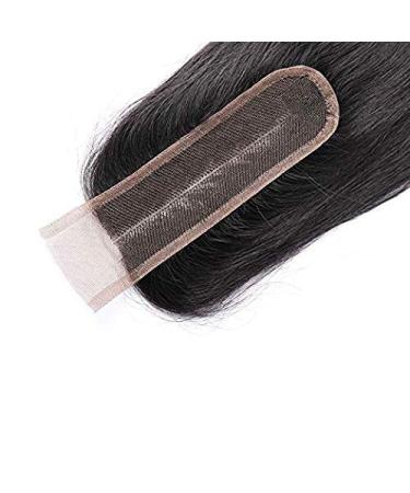 BIPLE Strands Top Lace Closure Hair Extension - 14 Inch Brazilian Human Hair Premium Quality Soft & Natural Look - Buy Online on GoSupps.com