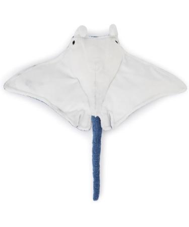 Zappi Co Plush Children's Stuffed Toy - Safari Animals Collection, 31cm, Blue Manta - Buy Online on GoSupps.com