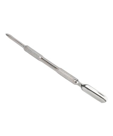 Dual Head Cuticle Pusher Stainless Steel Cuticle Pusher Nail Pedicure Tool for Dead Skin Callus Removal