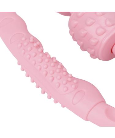 Dioche Muscle Roller for Legs | 7-Roller All-Round Massage Tool | Relieve Muscle Soreness for Calf & Thighs | Pink | International Shipping - Buy Online on GoSupps.com