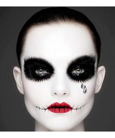 Mysense Clown White Face Paint 2 OZ - Water Based Makeup for Adults, Cosplay, SFX, Halloween - Buy Online on GoSupps.com