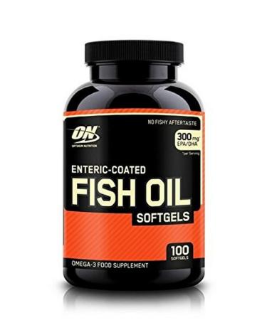 Optimum Nutrition Enteric Coated Fish Oil 100 capsules