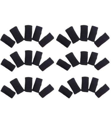 Leadigol Finger Sleeve Support Stretchy Comfortable Thumb Brace Support Finger Guard For Baseball Volleyball Elastic Finger Protector