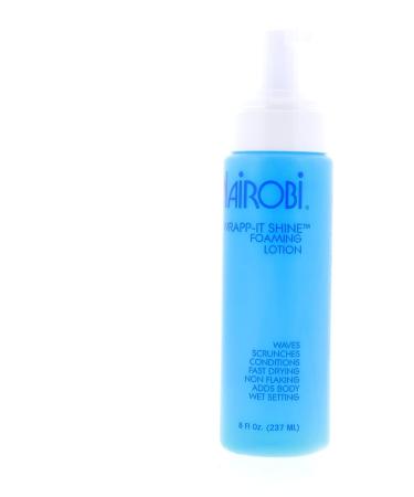 Nairobi Wrapp-It Shine Foaming Lotion 8oz - Best International Shipping for Smooth Shiny Hair - Buy Online on GoSupps.com