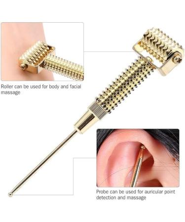 Buy Multifunctional Acupuncture Point Detector Probe - Ear Acupuncture Spring Needle Massage Roller (Silver) | International Shipping Available - Buy Online on GoSupps.com