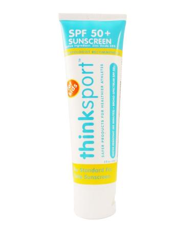 ThinkSport Kid Safe Sunscreen Thinkbaby Livestrong SPF 50+ 3fl oz by thinksport Beauty