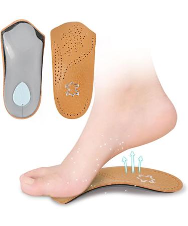 Buy Healvian 2 Pairs 3/4 Plantar Insoles - Arch Support Shoe Inserts for Men & Women - Comfortable Low Arch Half Pads for Fallen Arches - Buy Online on GoSupps.com