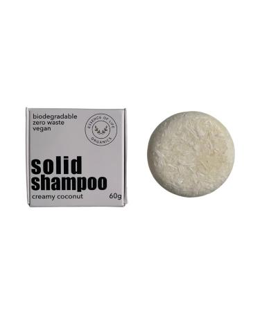 Essence of Life Shampoo Bar Creamy Coconut 1.0 liters Biodegradable Vegan Ideal for Camping Travel-friendly 60-80 Washes