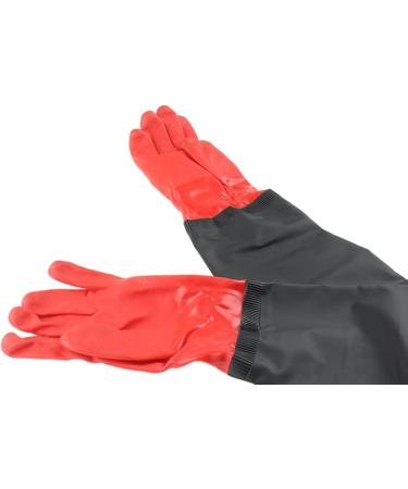 Emours Aquarium Gloves | Elbow Length Work Gloves | 27-Inch Long Sleeve Gloves - Buy Online on GoSupps.com
