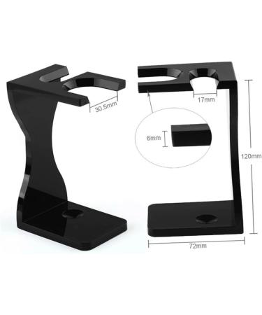 Minkissy Shaving Set with Bowl & Cream | Perfect Gift for Men - Stainless Steel Razor Holder & Rack - Buy Online on GoSupps.com
